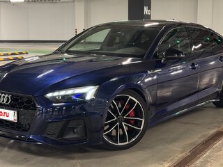 2020 Audi A5 Sportback 45 TFSI II (F5) Рестайлинг, синий, 4200000 рублей, вид 1