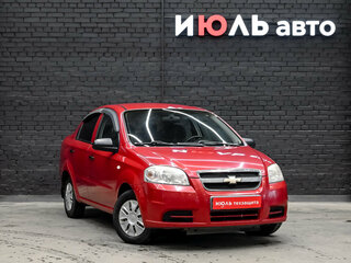 2011 Chevrolet Aveo I Рестайлинг, красный, 330000 рублей, вид 3