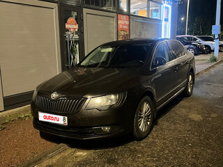 2015 Skoda Superb DSG II Рестайлинг, коричневый, 1250000 рублей, вид 4