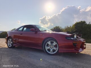 1992 Toyota Celica GT V (T180), красный, 450000 рублей, вид 3