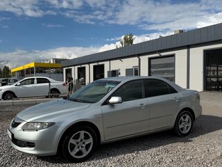 2007 Mazda 6 I (GG) Рестайлинг, серебристый, 725000 рублей, вид 2