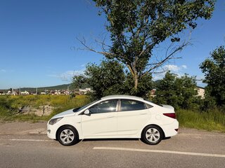 2016 Hyundai Solaris I Рестайлинг, белый, 580000 рублей, вид 5
