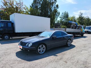 2001 Mercedes-Benz CL-Класс 500 II (C215), синий, 1100000 рублей, вид 1