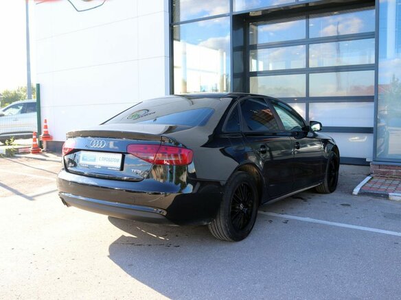 2012 Audi A4 IV (B8) Рестайлинг, чёрный, 809000 рублей - вид 4