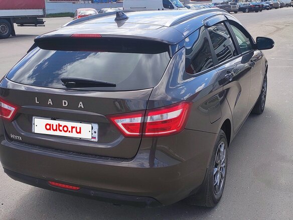 2021 Lada (ВАЗ) Vesta SW I, коричневый, 1100000 рублей - вид 7