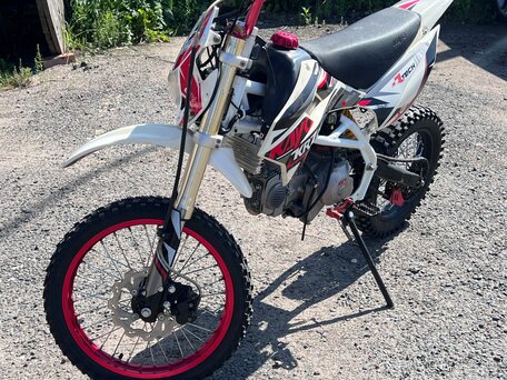 2018 Kayo Basic TT140, белый, 60000 рублей, вид 4