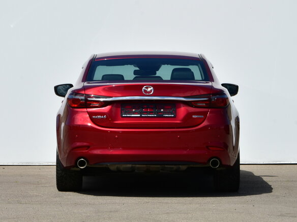 2019 Mazda 6 III (GJ) Рестайлинг 2, красный, 1900000 рублей - вид 3