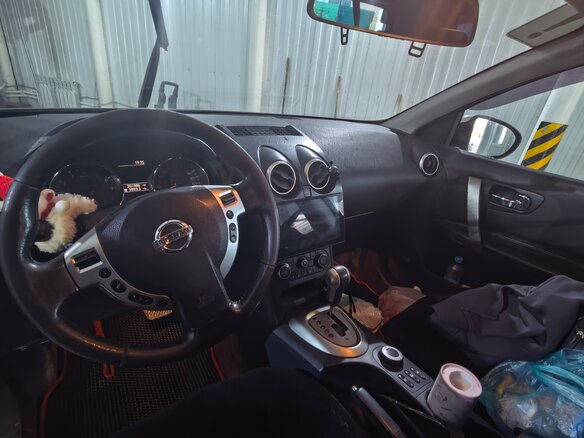 2012 Nissan Qashqai+2 I Рестайлинг, серебристый, 1125000 рублей - вид 13