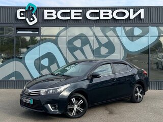 2013 Toyota Corolla XI (E160, E170, E180), серый, 1100000 рублей, вид 1