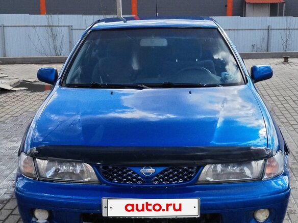 1999 Nissan Almera I (N15), синий, 100000 рублей