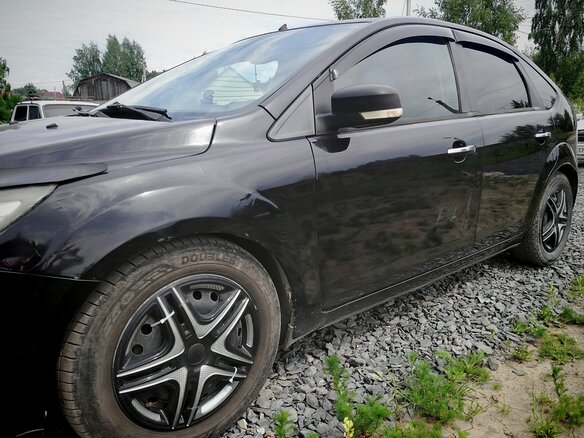 2010 Ford Focus II Рестайлинг, чёрный, 550000 рублей - вид 6