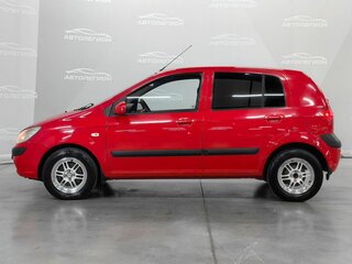 2008 Hyundai Getz I Рестайлинг, красный, 485000 рублей, вид 2