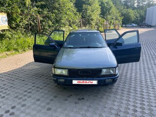 1989 Audi 80 IV (B3), синий, 80000 рублей, вид 3