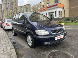 2000 Opel Zafira A, синий, 350000 рублей, вид 2
