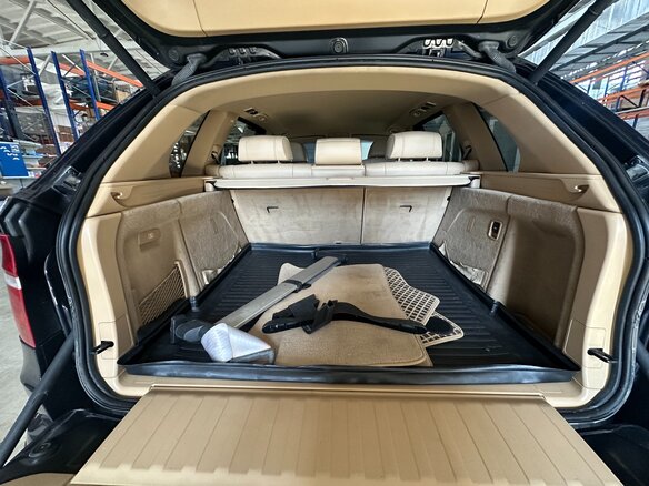 2009 BMW X5 30i II (E70), синий, 1650000 рублей - вид 14