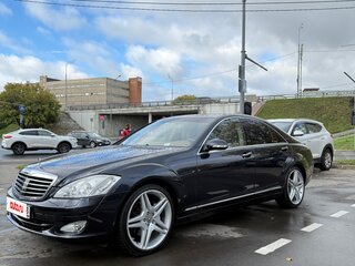 2008 Mercedes-Benz S-Класс 350 V (W221), чёрный, 1300000 рублей, вид 2