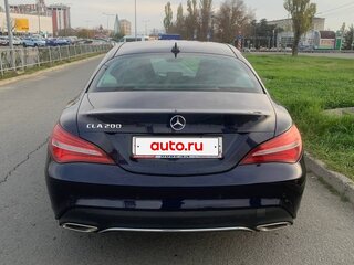 2017 Mercedes-Benz CLA 200 I (C117, X117) Рестайлинг, синий, 2250000 рублей, вид 3