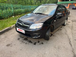 2018 Lada (ВАЗ) Granta I, чёрный, 690000 рублей, вид 3