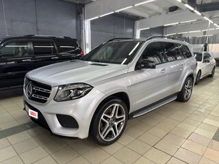 2018 Mercedes-Benz GLS 350 d I (X166), серебристый, 3999999 рублей, вид 2