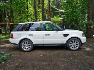 2007 Land Rover Range Rover Sport I, белый, 1200000 рублей, вид 4