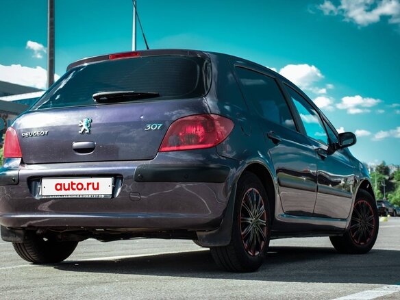 2005 Peugeot 307 I, пурпурный, 400000 рублей - вид 11