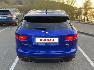2018 Jaguar F-Pace I, синий, 3240000 рублей, вид 4