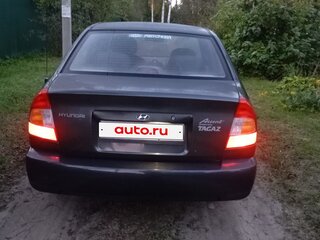 2009 Hyundai Accent ТагАЗ II, серый, 420000 рублей, вид 3
