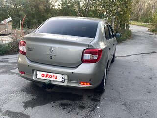 2018 Renault Logan II Рестайлинг, бежевый, 880000 рублей, вид 3