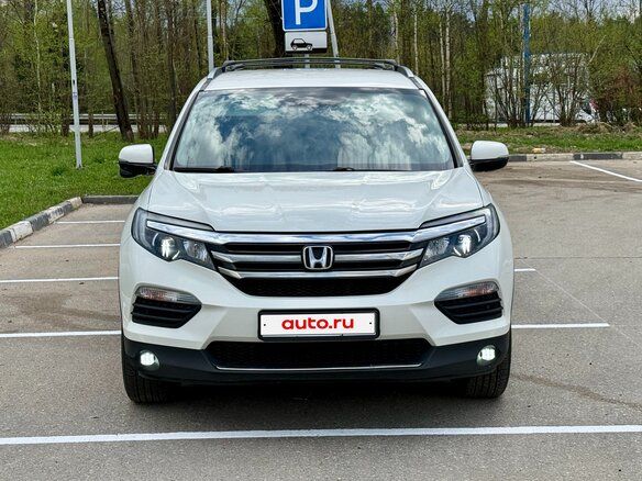 2016 Honda Pilot III, белый, 2900000 рублей - вид 1