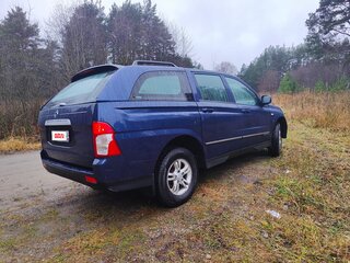 2012 SsangYong Actyon Sports II, голубой, 860000 рублей, вид 4