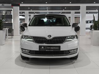 2017 Skoda Rapid I Рестайлинг, белый, 1475000 рублей, вид 3