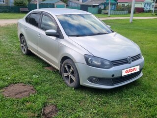 2010 Volkswagen Polo V, серебристый, 500000 рублей, вид 2