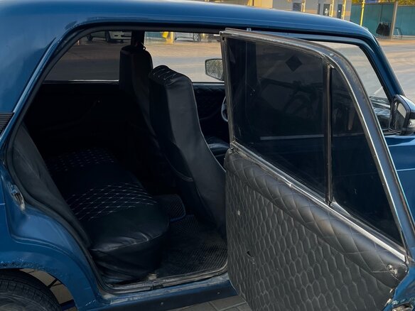 2002 Lada (ВАЗ) 2107, синий, 120000 рублей - вид 6