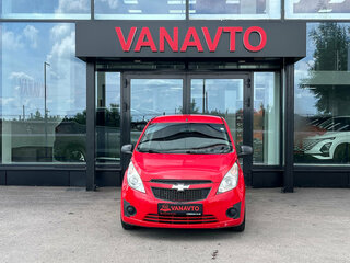 2011 Chevrolet Spark III, красный, 495000 рублей, вид 2