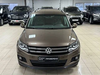 2015 Volkswagen Tiguan I Рестайлинг, коричневый, 1099000 рублей, вид 2