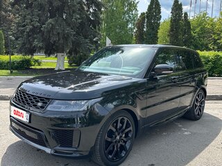2021 Land Rover Range Rover Sport MHEV II Рестайлинг, чёрный, 8888888 рублей, вид 1