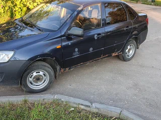 2012 Lada (ВАЗ) Granta I, синий, 110000 рублей, вид 3