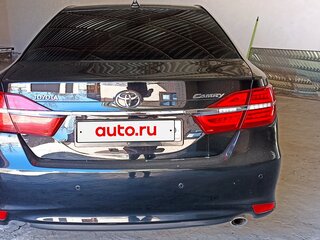 2016 Toyota Camry VII (XV50) Рестайлинг, чёрный, 2150000 рублей, вид 2