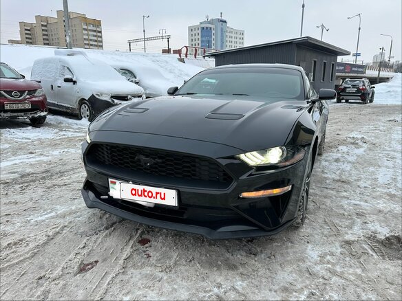 2021 Ford Mustang VI Рестайлинг, чёрный, 1999000 рублей