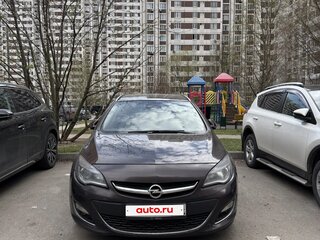 2013 Opel Astra J Рестайлинг, коричневый, 660000 рублей, вид 1