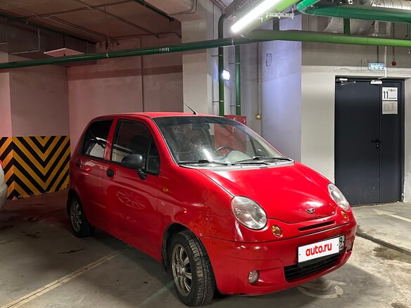 2012 Daewoo Matiz I Рестайлинг, красный, 220000 рублей - вид 2