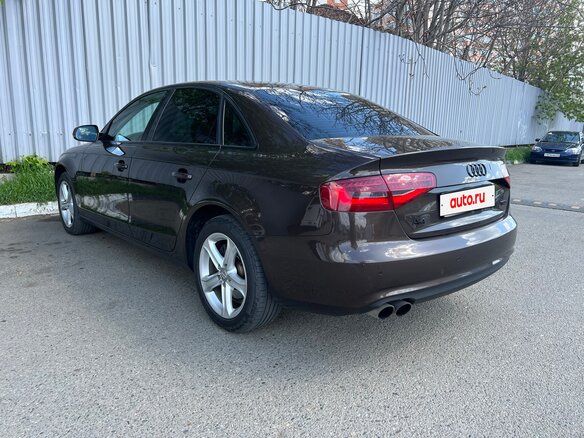 2014 Audi A4 IV (B8) Рестайлинг, коричневый, 1590000 рублей - вид 6