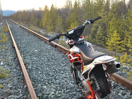 2022 Kayo Basic TT140, оранжевый, 80000 рублей, вид 4