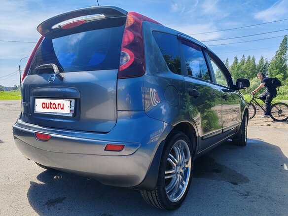 2011 Nissan Note I Рестайлинг, серый, 680000 рублей - вид 5
