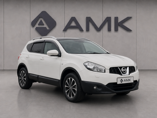 2012 Nissan Qashqai+2 I Рестайлинг, белый, 1355000 рублей, вид 2
