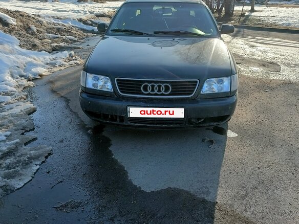 1997 Audi A6 I (C4), зелёный, 300000 рублей
