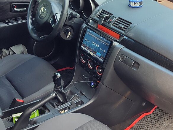 2008 Mazda 3 I (BK) Рестайлинг, чёрный, 250000 рублей - вид 8