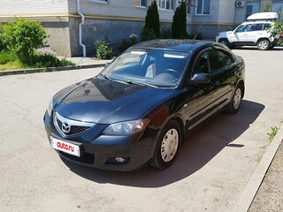 2008 Mazda 3 I (BK) Рестайлинг, чёрный, 530000 рублей, вид 2