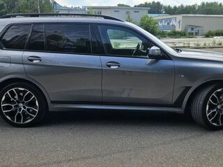 2022 BMW X7 40d I (G07) Рестайлинг, серый, 9990000 рублей, вид 3