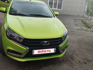 2015 Lada (ВАЗ) Vesta I, жёлтый, 650000 рублей, вид 1